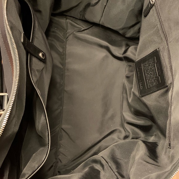 Large Coach Bag in black (unisex). - Picture 5 of 6